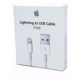 Cable Original Lightning Apple  iPhone 5 6 7 8 Plus X iPad