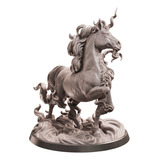 Miniaturas Academia Loxwort Cavalo Elemental D&d Rpg