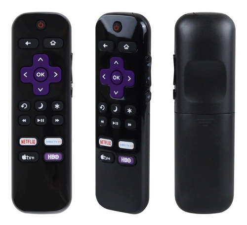 Control Remoto Compatible Con Sharp Roku Smart Tv 