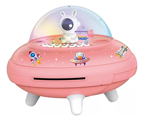 Juguetes Spaceship Piggy Bank Para Niños [u]