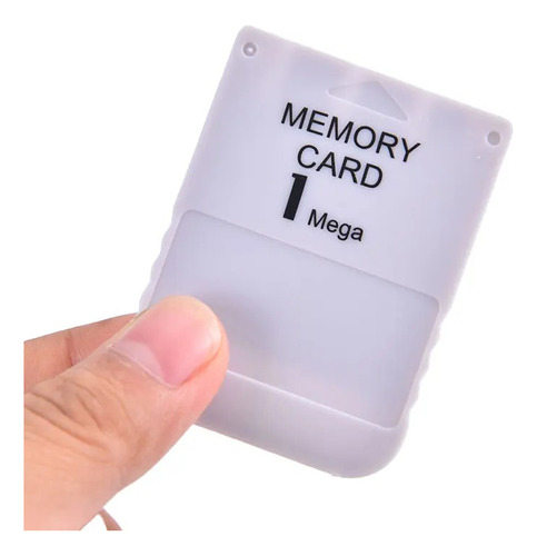 Memory Card Para Ps1 Psx 1mb Memoria Blanca