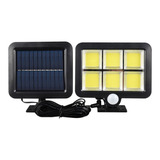 Luz Solar Para Exteriores Con Sensor De Movimiento 3 Modos