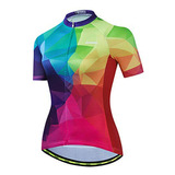 Conjunto De Ropa De Ciclismo Para Mujer Aogda: Tops Y Mallas