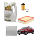 Kit Cambio De Aceite Y Filtros Chevrolet Tracker 1.8