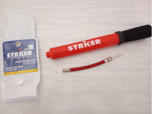 Inflador Para Pelotas Doble Accion Striker