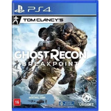 Tom Clancy's Ghost Recon Breakpoint - Novo - Lacrado -  Ps4