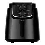 Fritadeira Airfryer 4l Gourmetfry Cor Preta Midea Cor Preto