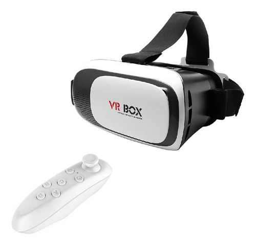 Anteojos Vr Box Realidad Virtual Lentes 3d Joystick Control 
