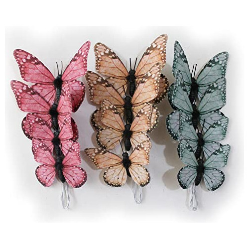 Decoración De Mariposas Pared, 12 Pcs 2 Tamaños, Deco...