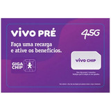 Chip Vivo Pré Pago - Internet Ilimitada Vivo Regular