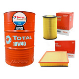 Cambio Aceite Total 10w40 8l + Kit Filtros Vw Amarok 2.0 Td