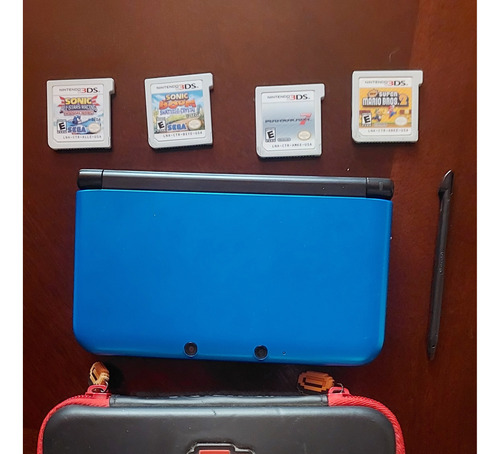 Nintendo 3ds Xl Standard Color Azul Y Negro