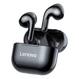 Auriculares In-ear Gamer Inalámbricos Lenovo Livepods Lp40 Negro Con Luz Led