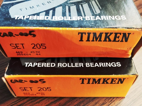 Rodamiento Set-205 Timken Original Transmisin Cheyenne 3500 Foto 2