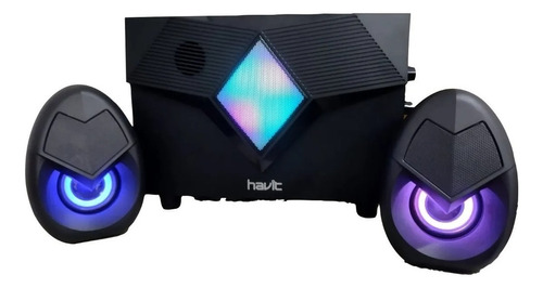 Parlante Computador Altavoces Pc Rgb Jack 3.5 Mm Bluetooth