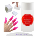 Kit Removedor Esmalte Semipermanente Esculpidas Gel