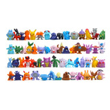 Set De 24 Piezas Pokemon 2-3 Cm Plastico