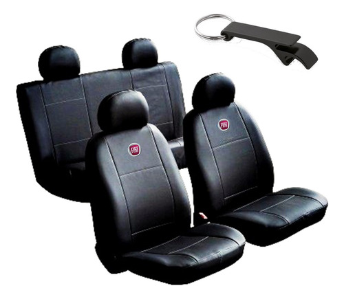 Kit Capas Couro Banco Carro Fiat