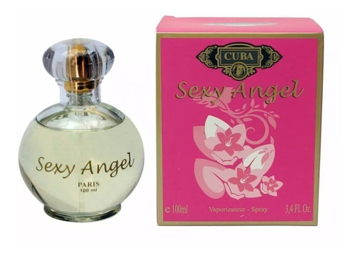 Perfume Cuba Sexy Angel Pour Femme 100ml - Original