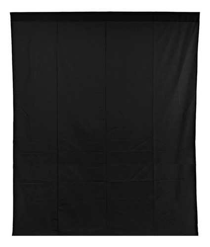 Tela Telon Negro Lino Fondo Estudio Chroma Key 2m