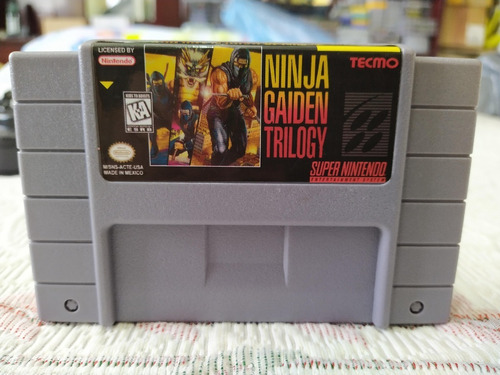 Ninja Gaiden Trilogy Para Super Nintendo Repro
