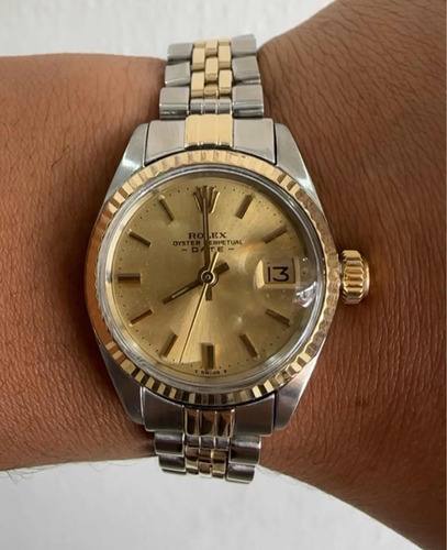 Rolex Date Acero Oro Lady