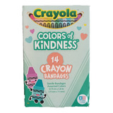 Curitas Para Niños Crayola Colors Of Kindness 14 Pzs 19x71mm