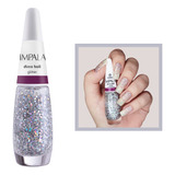 Esmalte Impala Glitter Disco Ball Holográfico Longa Duração