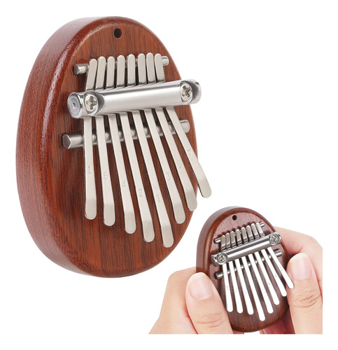 Mini Piano De Pulgar Kalimba Con 8 Teclas, Piano De Pulgar D