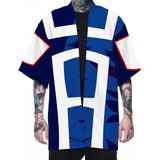 Capa Kimono Cosplay My Hero Academia Uniforme Deportivo