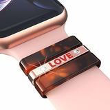 Bucles De Anillos Decorativos Para Apple Watch Rose Gold Tor