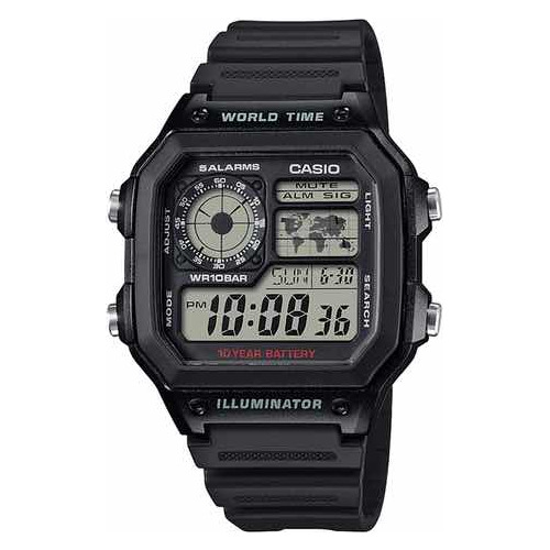 Reloj Casio Ae-1200wh-1a Digital Sumergible