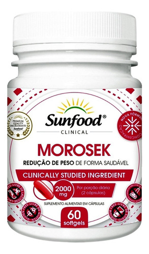 Morosil 60 Capsulas 2000mg Sunfood Clinical Envio 24h