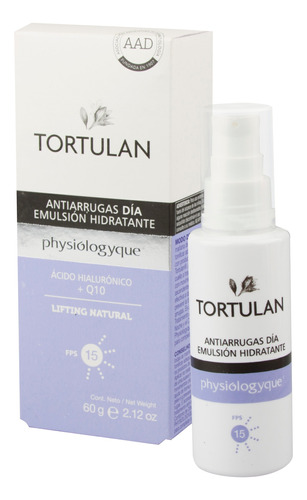 Tortulan Emulsión Hidratante Antiarrugas Día Fps15 X 60gr