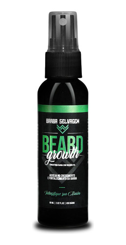 Produto Cresce Barba Cabelo Loção Tônica 60mls Beard Growth