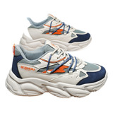 Zapatillas Tide Spring Con Plataforma, Informales, Para Estu