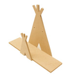 Estante Doble Tipi Mdf 30 Cm Niños Decoración  Dormitorio