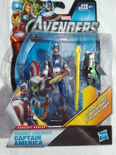 Marvel Avengers Universe Capitan América Rocket Hasbro