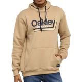 Moletom Oakley Tractor Label Hoodie Masculino Bege