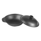 Mini Cocina Wok De Hierro Fundido Poco Profunda