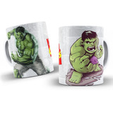 Taza Personalizada De Marvel - Hulk - Cerámica