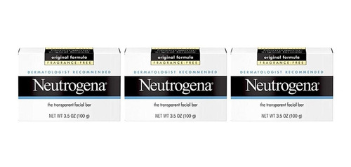 Neutrogena Barra Jabon Formula Original 100gr 3pack