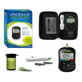 Combo Kit Glucometro Medidor One Touch + Punzador + Insumos