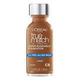 Maquillaje Líquida Loreal Makeup True Match Spf 17 Tono C8 Cocoa