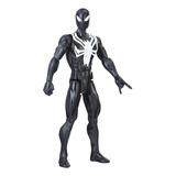 Muñeco Spiderman Black Suit Titan Hero Series Original Nuevo