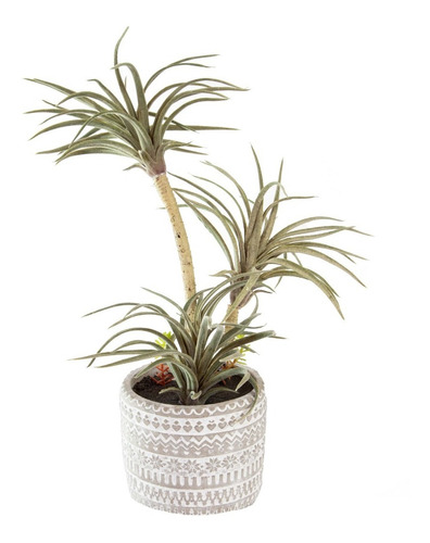 Palmera Artificial Con Maceta 35 Cm, Calidad Premium