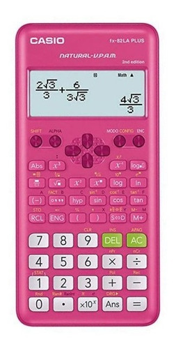 Calculadora Cientifica Casio Fx-82la Plus - Segunda Edicion