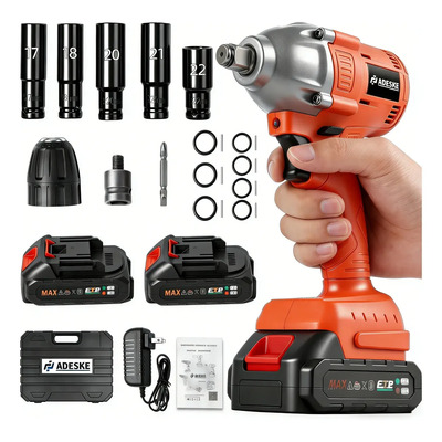 Llave De Impacto Inalambrico Pistola Taladro Recargable Kit Llave De Impacto Inalambrico Pistola Taladro Recargable Kit | Envío gratis