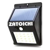 Luz Blanca Brillante Reflector Solar De 20 Leds P/exteriores