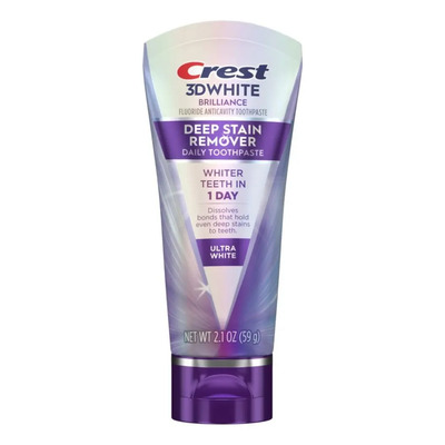 Crest 3d White Brilliance Crema Dental Ultra White 59g